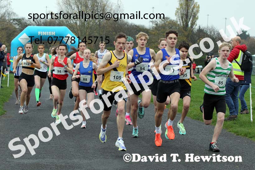 Mens and Womens under-17s 2021 Heaton Memorial Road Races, Town Moor, Newcastle. Photo: David T. Hewitson/Sports for All Pics